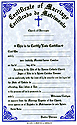 Certificate-Marriage, Bilingual