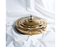 COMMUNION TRAY COVER, BRASS