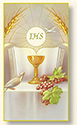 Holy Card-Sheet, Communion