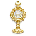 Pin-Monstrance With Host