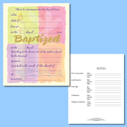 Certificate-Baptism