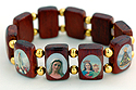 Bracelet-Saints, Brown