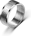 Ring-Stainless Lord's Prayer