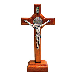 Crucifix-  9", St Benedict