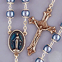 Rosary-Blue