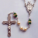 Rosary-Emerald