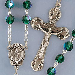 Rosary-Emerald