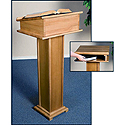 Lectern, Pecan