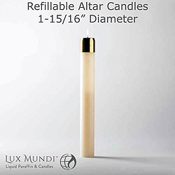 Candle-Refillable, 1-15/16" X 12"