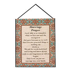 Tapestry Bannerette-Marriage Prayer