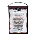 Tapestry Bannerette-A Fireman's Prayer