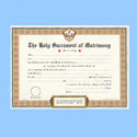 Marriage Certificates