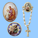 Saints Lapel Pins