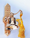 Bell-Wall Style, High Polish Bronze