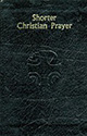 Shorter Christian Prayer Black Leather