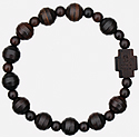 Bracelet-Rosary Wood