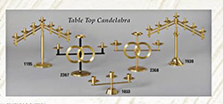 Candelabra-Wedding Table/Altar