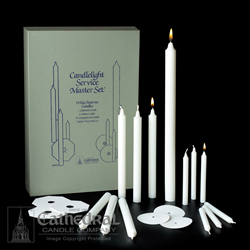 Candlelight Service Set, 250 candles
