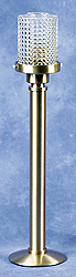 Candlestick-Acolyte, Amber, Satin Bronze