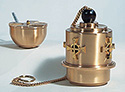 Censer & Boat-Satin Bronze