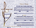 Certificate-Baptism, Spanish