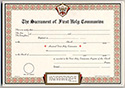 Certificate-Communion