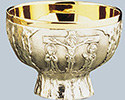Ciborium- 310 Host, Brass, Silver Plate / Gold Plated