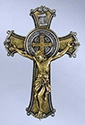 Crucifix- 10", St Benedict