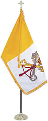 Flag Only-Papal 3 X 5 Ft