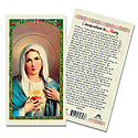 Holy Card-Immaculate Heart