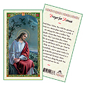 Holy Card-Jesus And Bethlehem