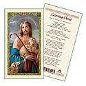Holy Card-Jesus Lost Lamb