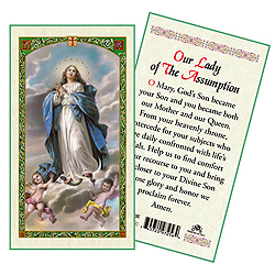 Holy Card-Lady Of Assumption