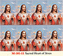Holy Card-Printed, Sacred Heart