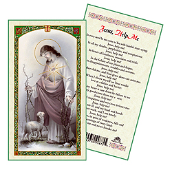 Holy Card-Sacred Heart