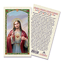 Holy Card-Sacred Heart