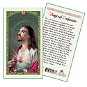 Holy Card-Sacred Heart, Confession