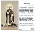 Holy Card-San Martin