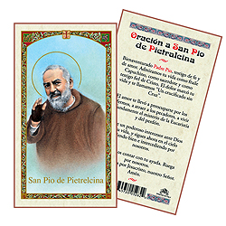 Holy Card-San Padre Pio