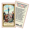 Holy Card-Senora Del Pilar
