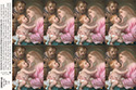 Holy Card-Sheet, Holy Family