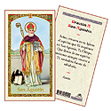 Holy Card-St Augustine