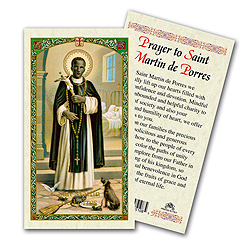 Holy Card-St Martin De Porres