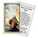 Holy Card-St Paschal Baylon