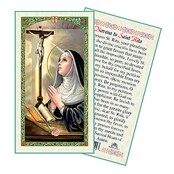 Holy Card-St Rita Of Cascia