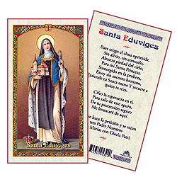 Holy Card-Sta Eduviges