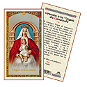 Holy Card-Virgen De Coromoto