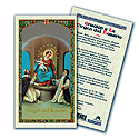 Holy Card-Virgen Del Rosario