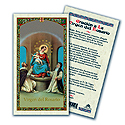 Holy Card-Virgen Del Rosario