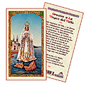 Holy Card-Virgen Del Valle